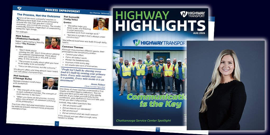 corporate-creative-partner-program-highway-transport Corporate Creative Partner Program featuring Highway Transport publication design and professional executive portraiture by Graphic Productions.